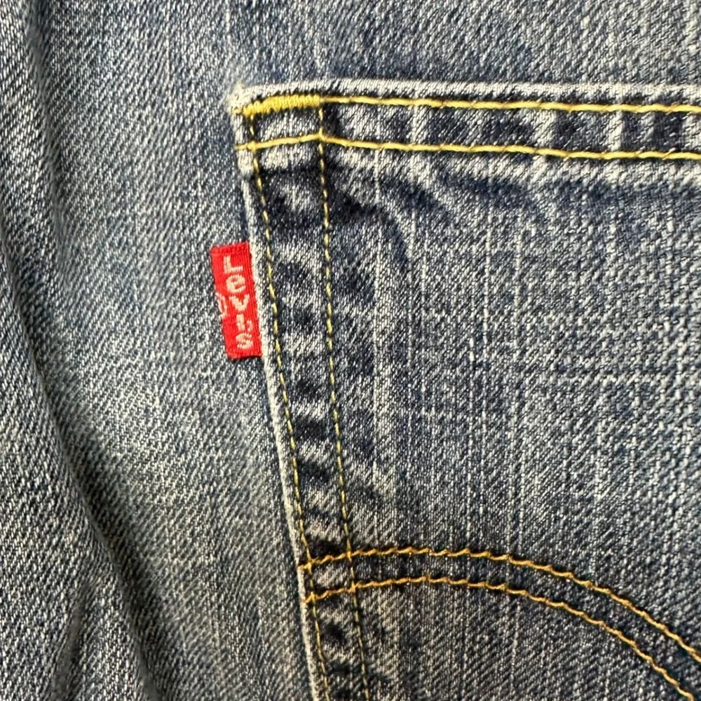 Levis 569 Loose Straight‎ Jeans Mens 38 Blue Good Relaxed Fit Denim Pants